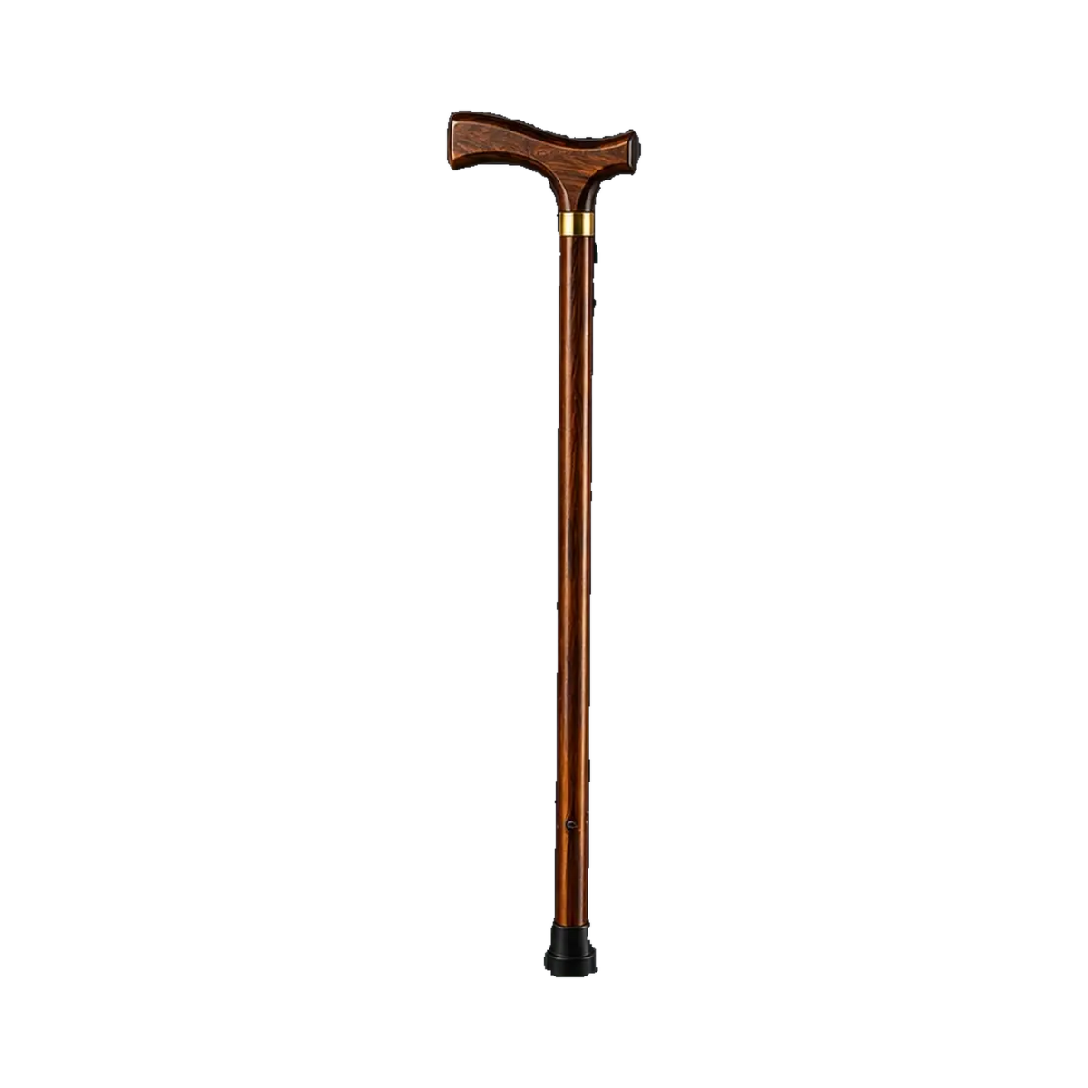 عصا چوبی دسته منحنی